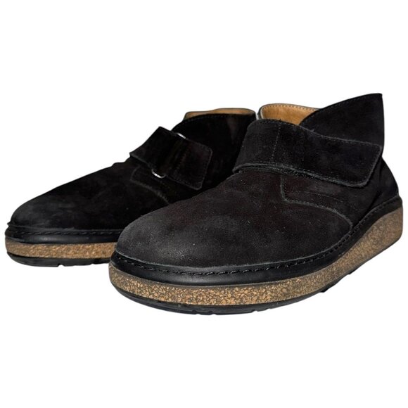 BIRKENSTOCK Milton HL Kids Suede Desert Boot Strap Ankle Bootie 33 US 2 Chukka - Picture 2 of 9